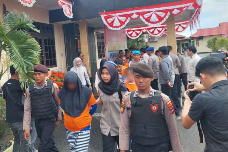 Polres Batola Tuntaskan Target Operasi Antik Intan 2025, 10 Budak Narkoba Ditangkap