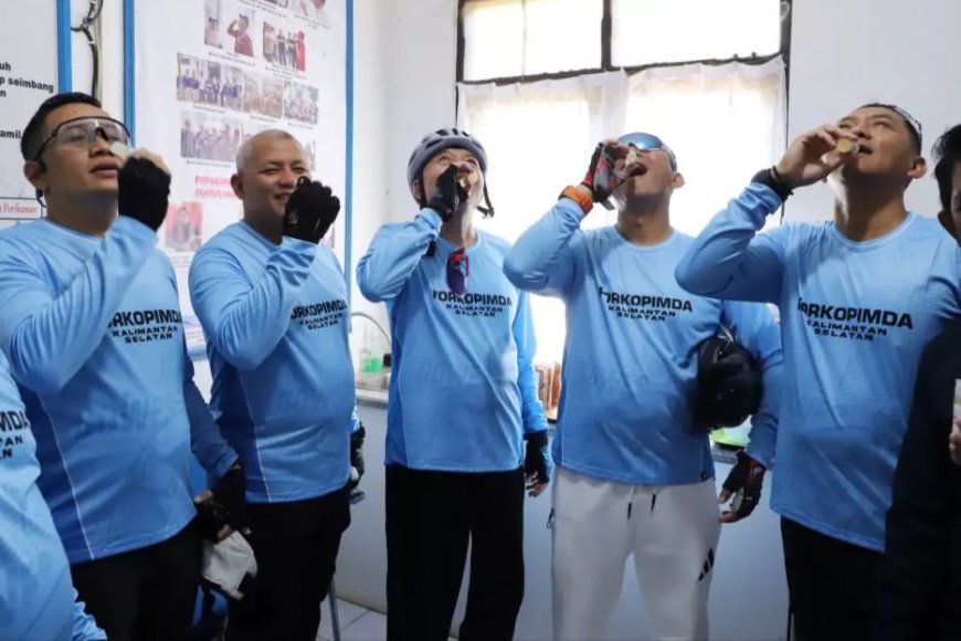 Gubernur Kalsel Sambangi BPBAT Mandiangin, Targetkan Albumin Tembus Pasar Luas