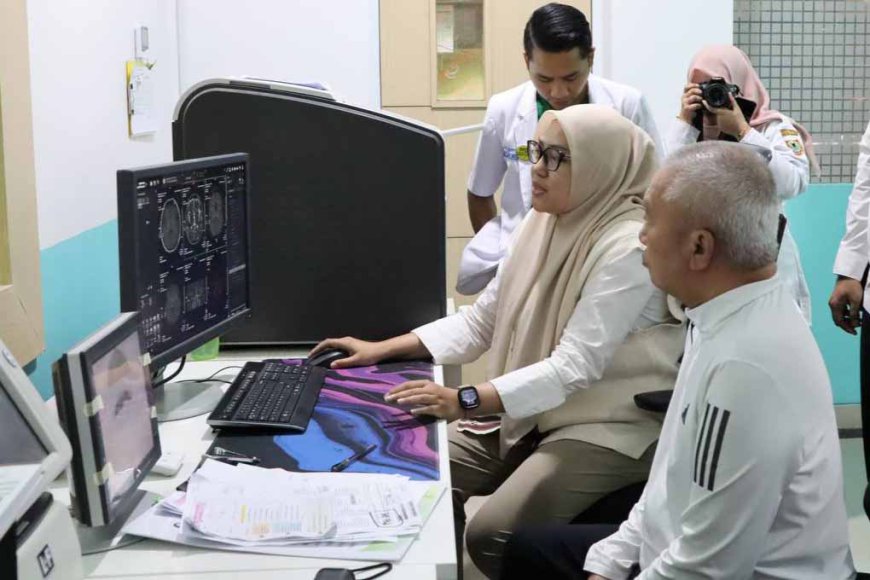 Sambil Tinjau Pelayanan, Gubernur Kalsel Langsung Cek Kesehatan di RSUD Ulin