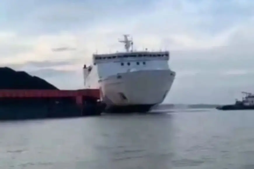 Insiden KM Dharma Kartika II dan Tongkang Batu Bara di Sungai Barito, Polda Kalsel Turun Tangan