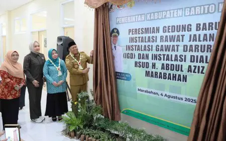 Harapan Ketua DPRD Batola Usai Peresmian Gedung Baru RSUD Abdul Aziz Marabahan