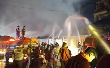 Mako Polres Banjarbaru Kebakaran, Pelayanan Dipastikan Tak Terganggu