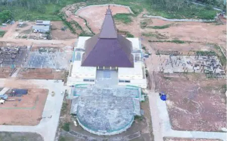 Termasuk Masjid Syekh Muhammad Arsyad Al-Banjari, Sejumlah Proyek Strategis di Kalsel Akan Dilanjutkan