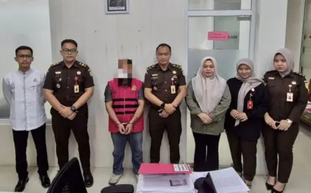 Kejari Tapin Tahan Pelaksana Proyek Jembatan Tarungin-Asam Randah