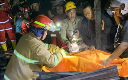 Kebakaran di Hantakan HST Renggut Nyawa Seorang Lansia