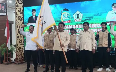 Resmi Dilantik, Tani Merdeka Batola Siap Kawal Ketahanan Pangan