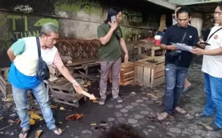 Motif Dendam di Balik Perkelahian Berdarah di Pasar Sentra Antasari Banjarmasin