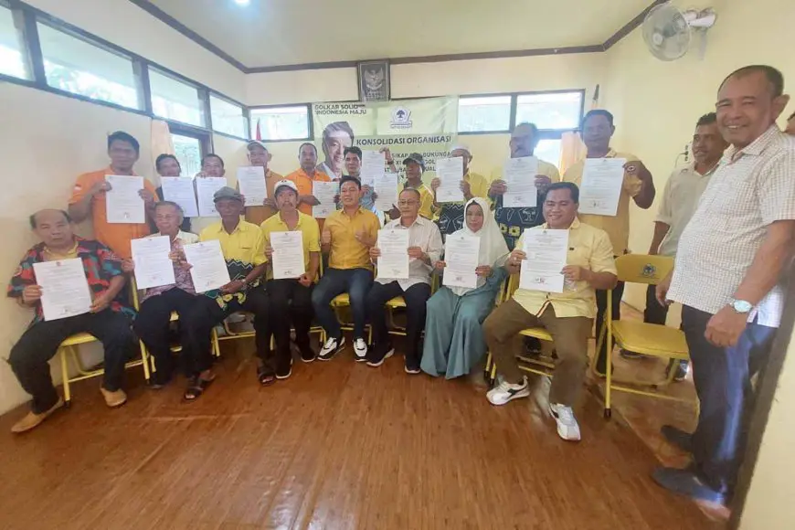 Didukung Mayoritas Suara, Syarif Faisal Siap Pimpin DPD Golkar Batola