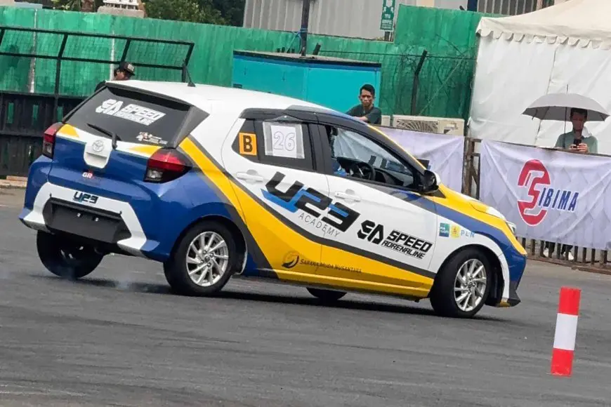 Debut di Kejurnas Slalom U-23, Pembalap Kalsel Muhammad Kholilul Rahman Kembali Raih Podium