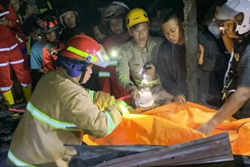 Kebakaran di Hantakan HST Renggut Nyawa Seorang Lansia