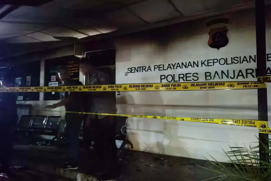 Disebabkan Arus Pendek, Kerugian Kebakaran Mako Polres Banjarbaru Capai Rp3,29 Miliar