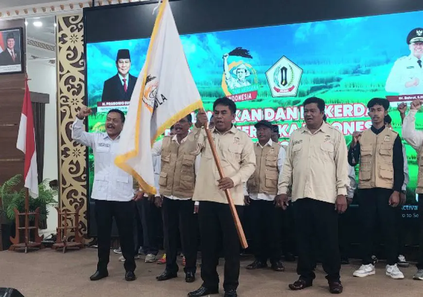 Resmi Dilantik, Tani Merdeka Batola Siap Kawal Ketahanan Pangan