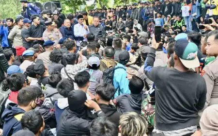 Ditemui Ketua DPRD, Unjuk Rasa di Kalsel Berlangsung Tertib