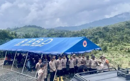 Unsur Udara Diperkuat, Pencarian Helikopter EastIndo di Mantewe Tanbu Terkendala Cuaca