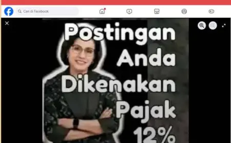 Ramai Postingan di Medsos Akan Dikenakan Pajak, Cek Faktanya