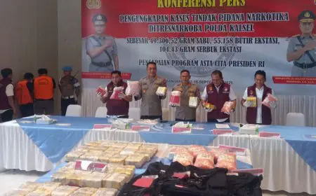 Jongos Gembong Narkotika Fredy Pratama Ditangkap di Banjarmasin