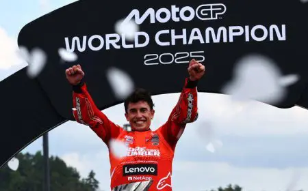 Finis Kedua di Jepang, Marc Marquez Juara Dunia MotoGP 2025!