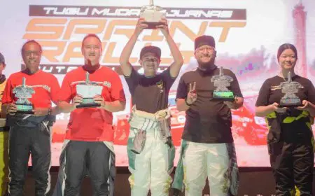 Kejutan Putra Kedua Rihan Variza, Naik Podium Kejurnas Sprint Rally 2025