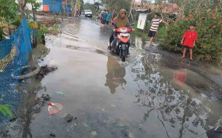 Perbaikan Jalan di Jejangkit Batola Dikebut Demi Kelancaran Haul Abah Guru Sekumpul