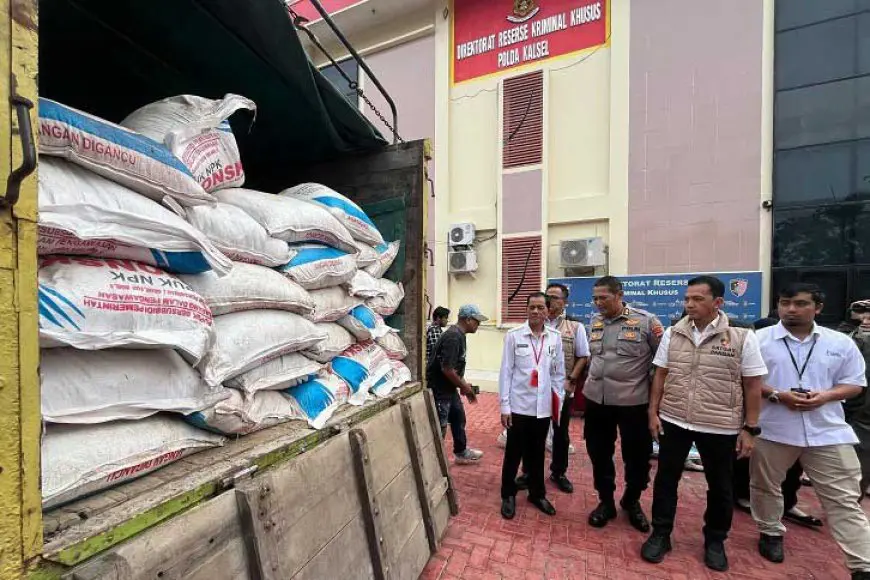 11,5 Ton Pupuk Bersubsidi Nyaris Diselewengkan, Pelaku Sudah Beraksi Setahun