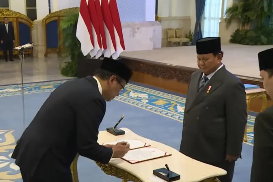 Presiden Prabowo Reshuffle Kabinet, Lantik Satu Menteri Baru