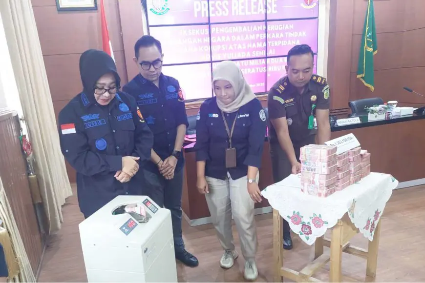 Miliaran Uang Rampasan Korupsi di BPR Batola Dikembalikan ke Bank Tapin