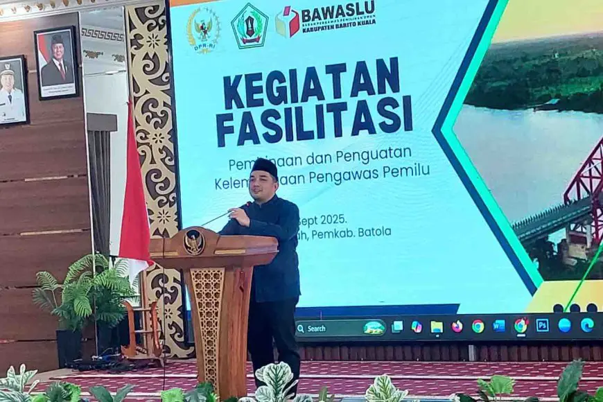 Ketua Komisi II DPR RI Hadiri Pembinaan Bawaslu Batola, Singgung Rencana Revisi UU Pemilu
