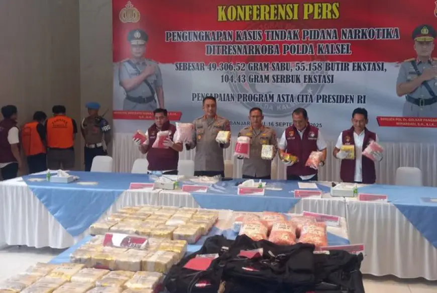 Jongos Gembong Narkotika Fredy Pratama Ditangkap di Banjarmasin