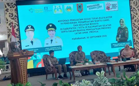 Dukung Pencapaian Target, DPPPAKB Kalsel Perkuat Gugus Tugas KLA Batola