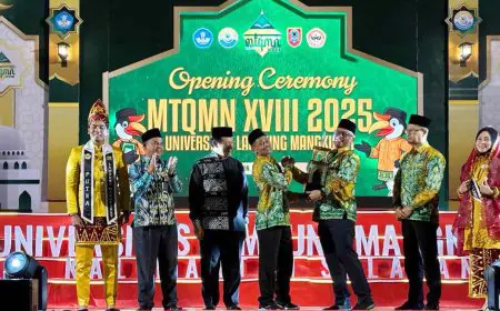 Apresiasi Gubernur Kalsel Untuk Ribuan Kafilah MTQMN XVIII di ULM