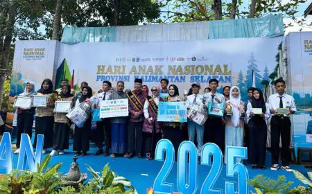 Peringati HAN 2025 di Loksado, Pemprov Kalsel Pertegas Kepedulian Terhadap Anak Pedalaman