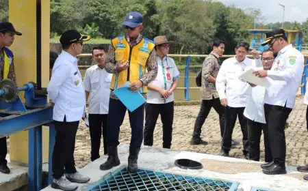Sungai Tapin Kerap Keruh, Bendungan Linuh Menjadi Kunci Stabilisasi Pasokan Air PDAM