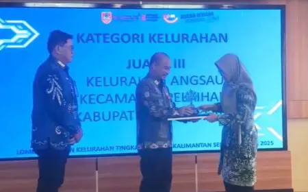 Pemprov Kalsel Apresiasi Inovasi Desa dan Kelurahan, Wayau dan Mentaos Menjadi Unit Terbaik