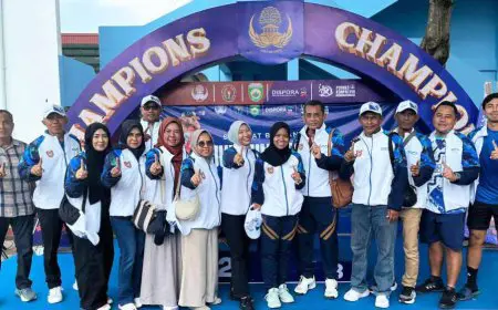 Sri Fathanah Bawa Korpri Kalsel Raih Emas Perdana di Pornas XVII