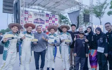 Dominan Sejak Awal, Sakha Rahim Juarai RC4 Kejurnas Sprint Rally Putaran Lima