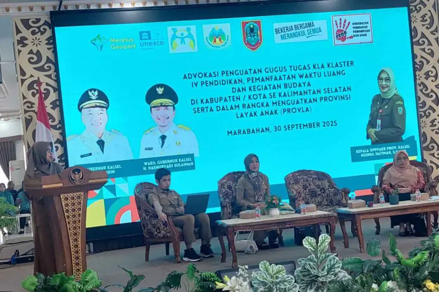 Dukung Pencapaian Target, DPPPAKB Kalsel Perkuat Gugus Tugas KLA Batola