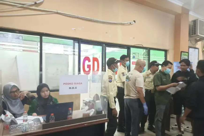 Polres Banjar Buka Posko Siswa Korban Keracunan MBG