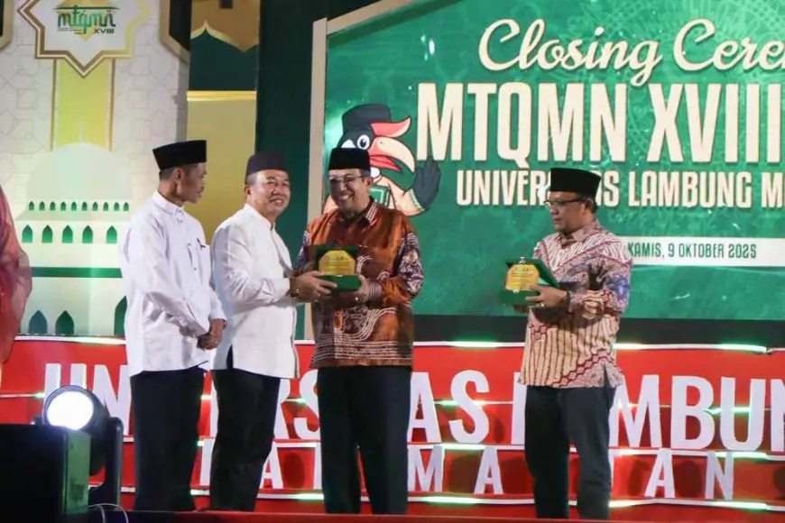 MTQMN XVIII 2025 Sukses Digelar di Kalsel, UII Yogyakarta Juara Umum