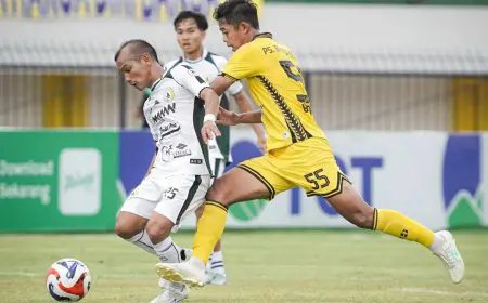 Barito Putera dan PSS Sleman Berbagi Poin di Stadion Demang Lehman
