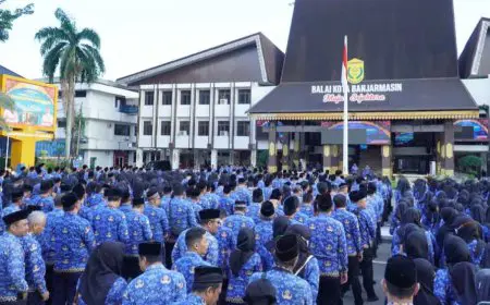 Pemkot Banjarmasin Finalisasi Pengangkatan PPPK Paruh Waktu 2025