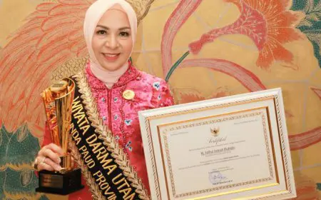 Bunda PAUD Kalsel Raih Penghargaan Wiyata Darma Utama