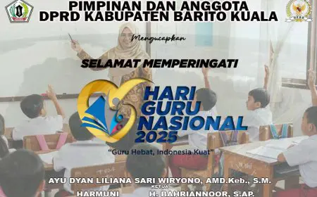 DPRD Batola Mengucapkan Selamat Hari Guru Nasional 2025