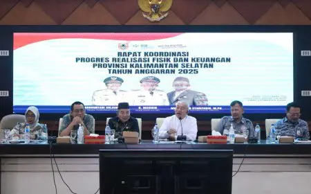 Serapan Lemah Tak Lagi Ditoleransi, Gubernur Kalsel Siap Beri Sanksi Hingga Nonjob