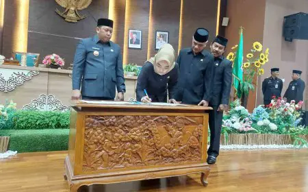Raperda APBD 2026 Disetujui, DPRD Minta Pemkab Batola Bijak Menyikapi Pengurangan Transfer ke Daerah