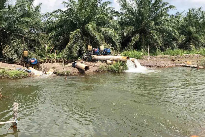 Warga Antar Raya Batola Minta PT BPP Setop Pompanisasi ke Anjir Talaran