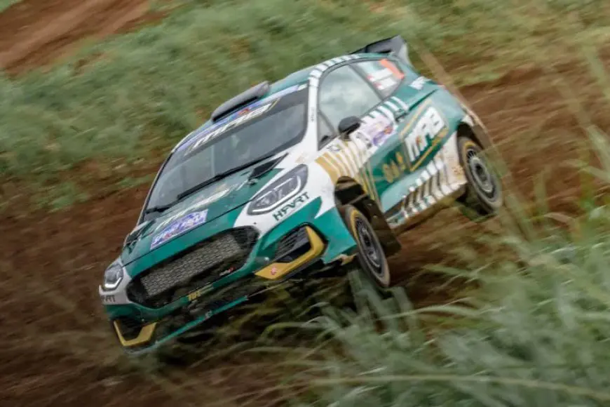 Sempat Jungkir Balik, Sulung Rihan Variza Finis Ketiga di Putaran Akhir Kejurnas Sprint Rally 2025