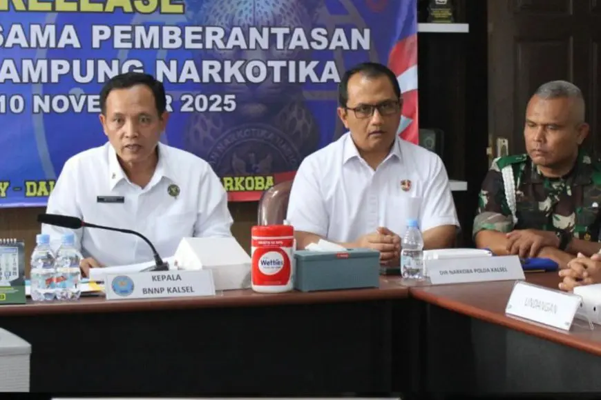 Bukan di Banjarmasin, Hulu Sungai Tengah Justru Menjadi Titik Rawan Narkoba