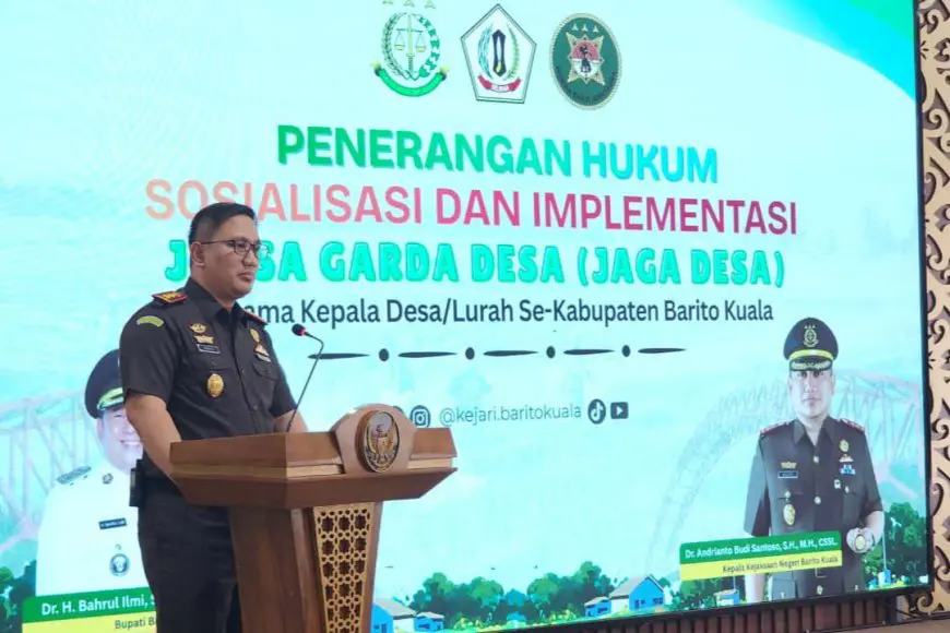 Cegah Korupsi dari Hulu, Kejari Batola Edukasi Camat dan Kades soal Jaga Desa