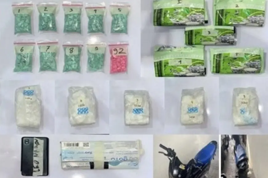 Warga Banjarmasin Tengah Tertangkap Basah Bawa 5 Kg Sabu dan Ratusan Ekstasi