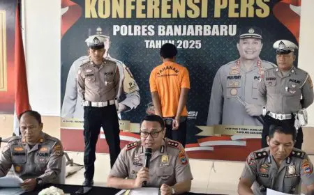 Lari Usai Tabrak Pemotor di Banjarbaru, Sopir Dump Truck Ditangkap di Kapuas